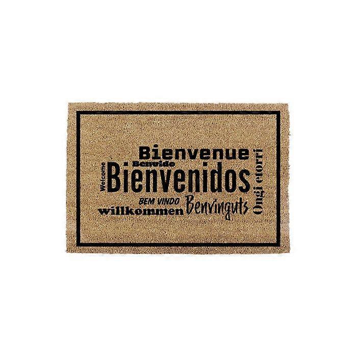 Doormat 60x40cm Model Welcome Languages Edm