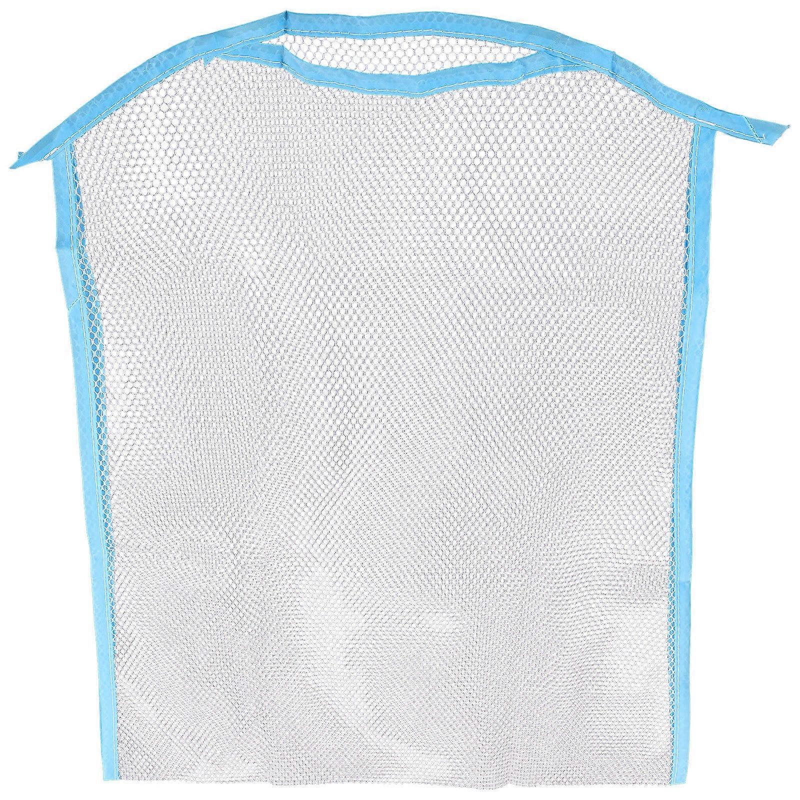 Versatile Sky-Blue Mesh Drying Net for Outdoor Use with Foldable Design