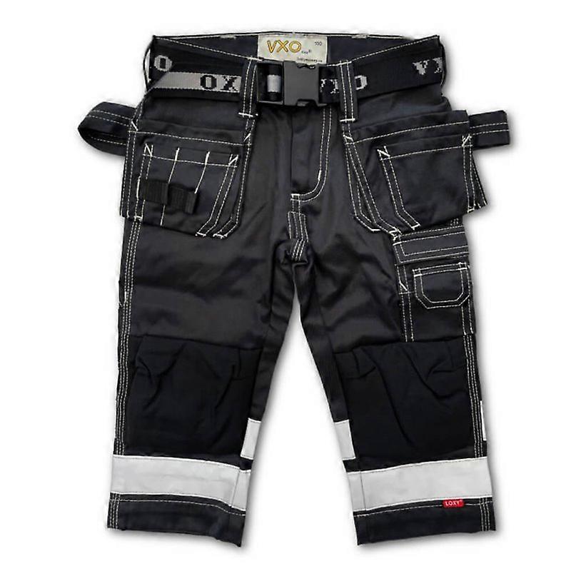 Calça de trabalho com refletor Loxy Preto