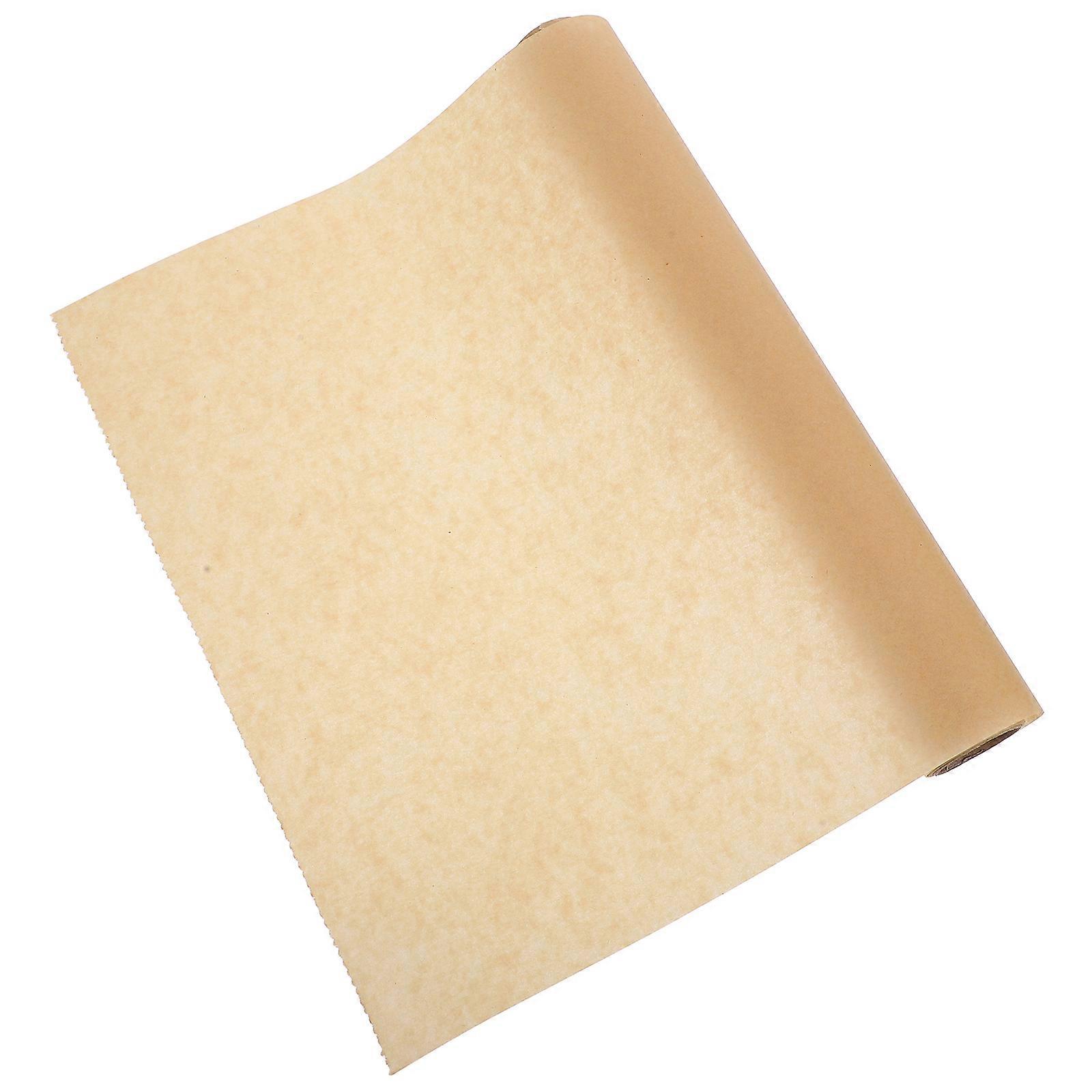 Brown Baking Paper Roll 1 Roll for Baking Household Kitchen Bake Accessory