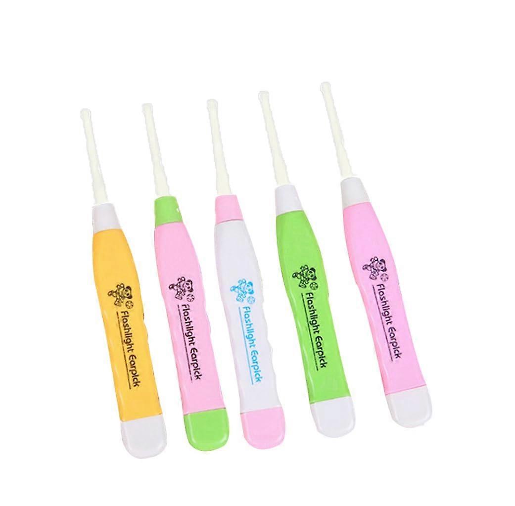 LED Ear Wax Removal Tool with Builtin Light and Interchangeable Tips, 2 PCS Ear Cleaner