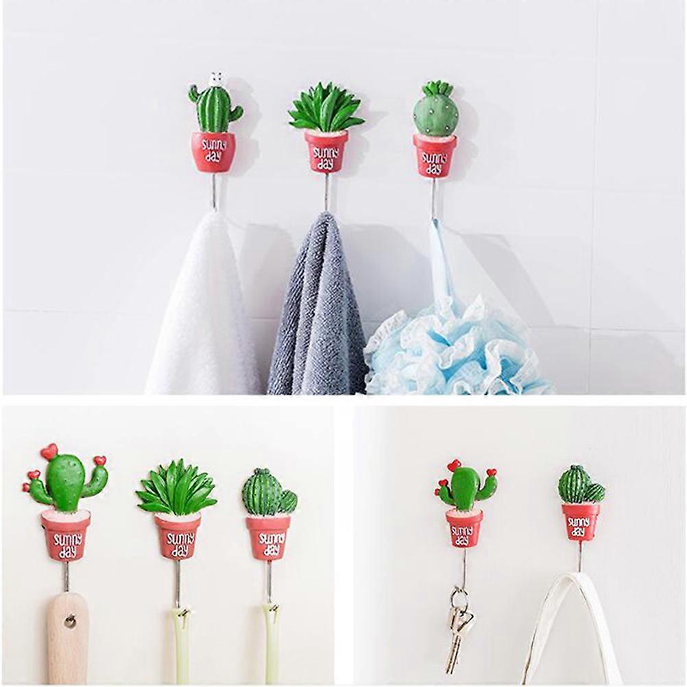 Adhesive Hook Hanger for Home Use 5Pcs Stainless Wall Hook