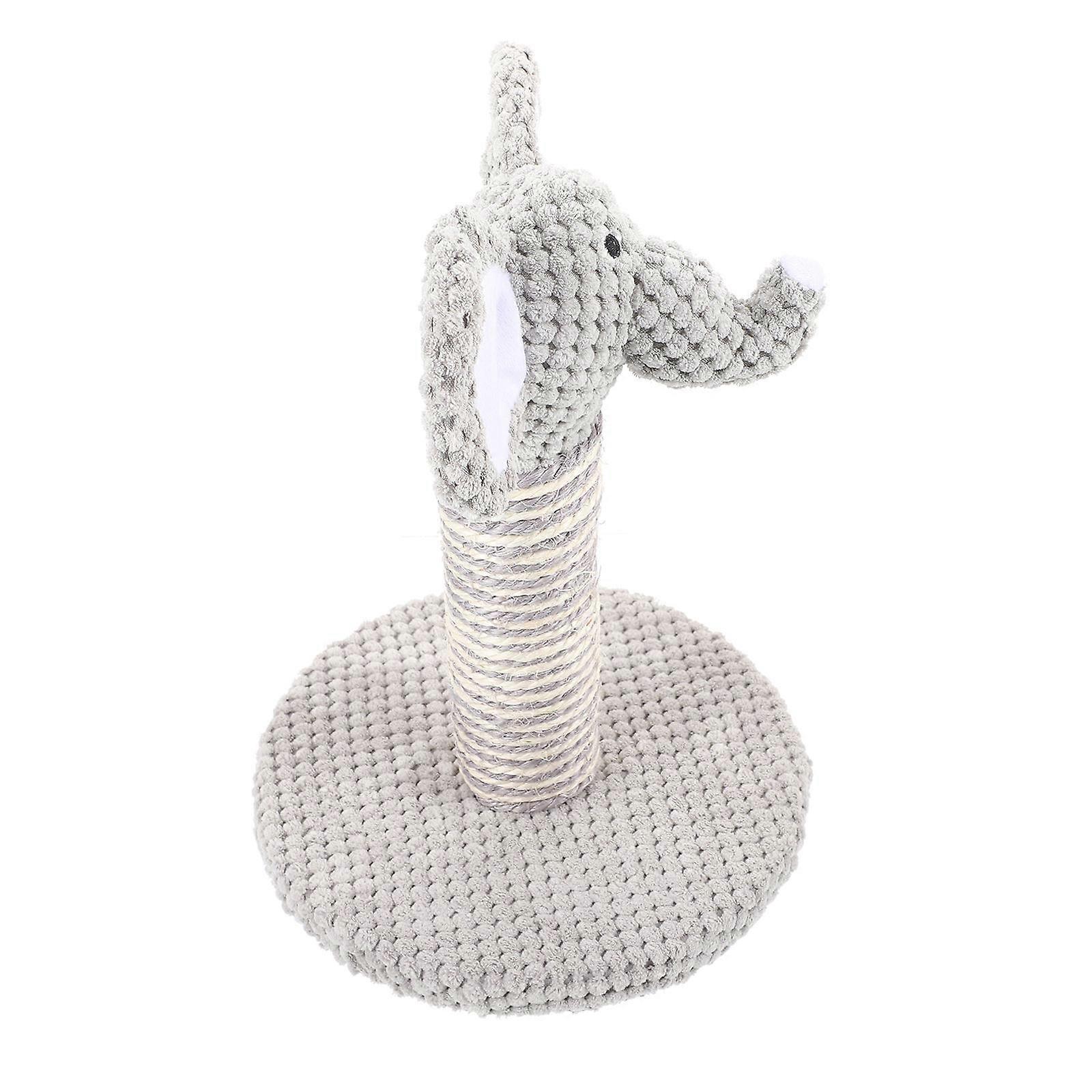 Elephant Molding Cat Scratching Post for Cat Use 4Pcs Kitten Scratcher