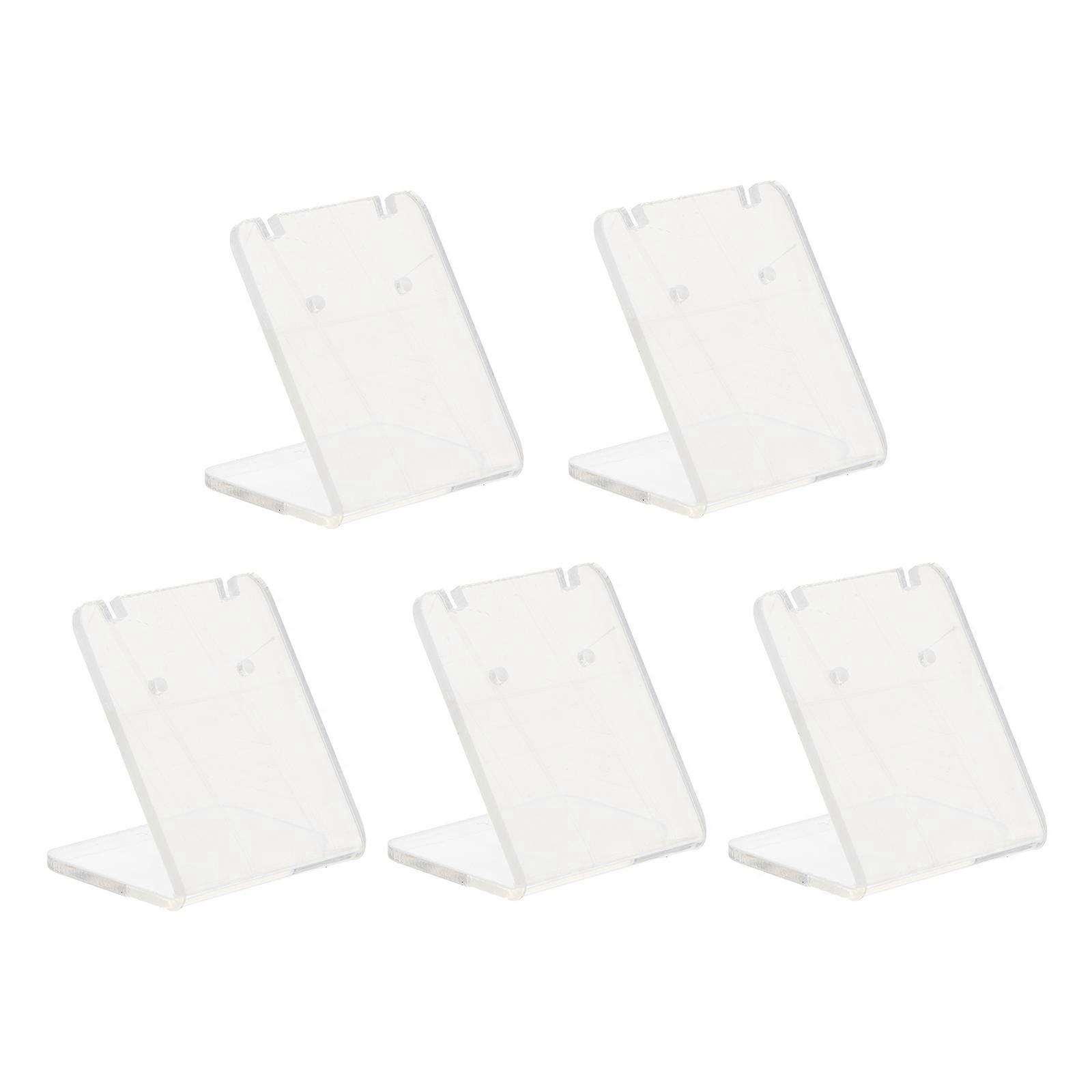 Practical Earring Storage Stand Acrylic Jewelry Holder for Storage Use