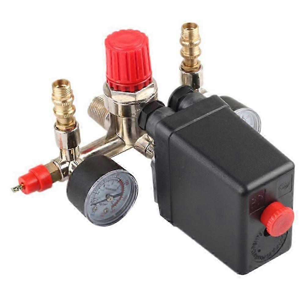 26-27 220v Automatic Pressure Switch Air Compressor Control Valves Switch Assembly for Single Hole Air Compressor