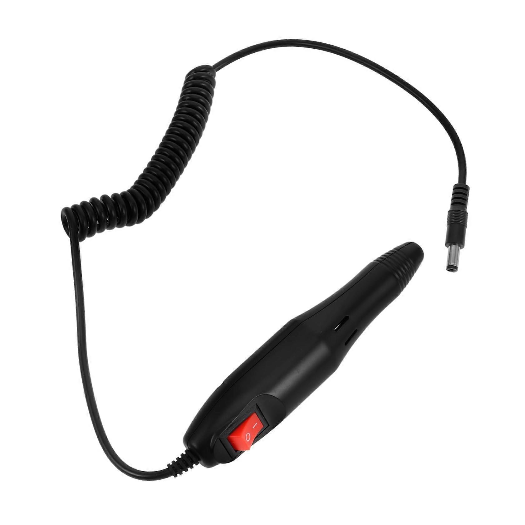 Electric Nail Drill Replacement Handle for Manicure Pedicure with Ergonomic Grip and Quick Installation