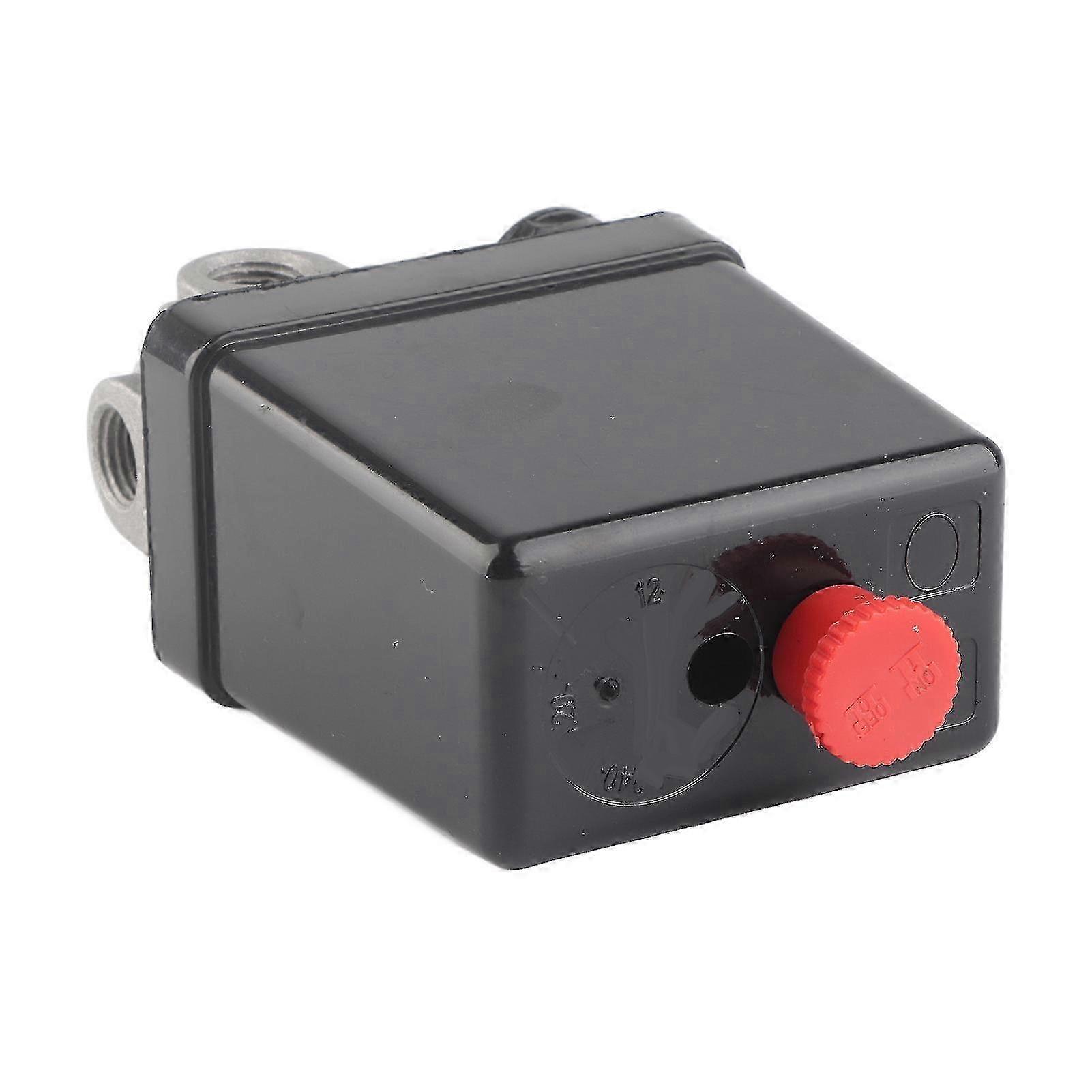 Air Compressor Pressure Switch 4 Way Adjustable Pressure Reducing Control Switch Valve 2025