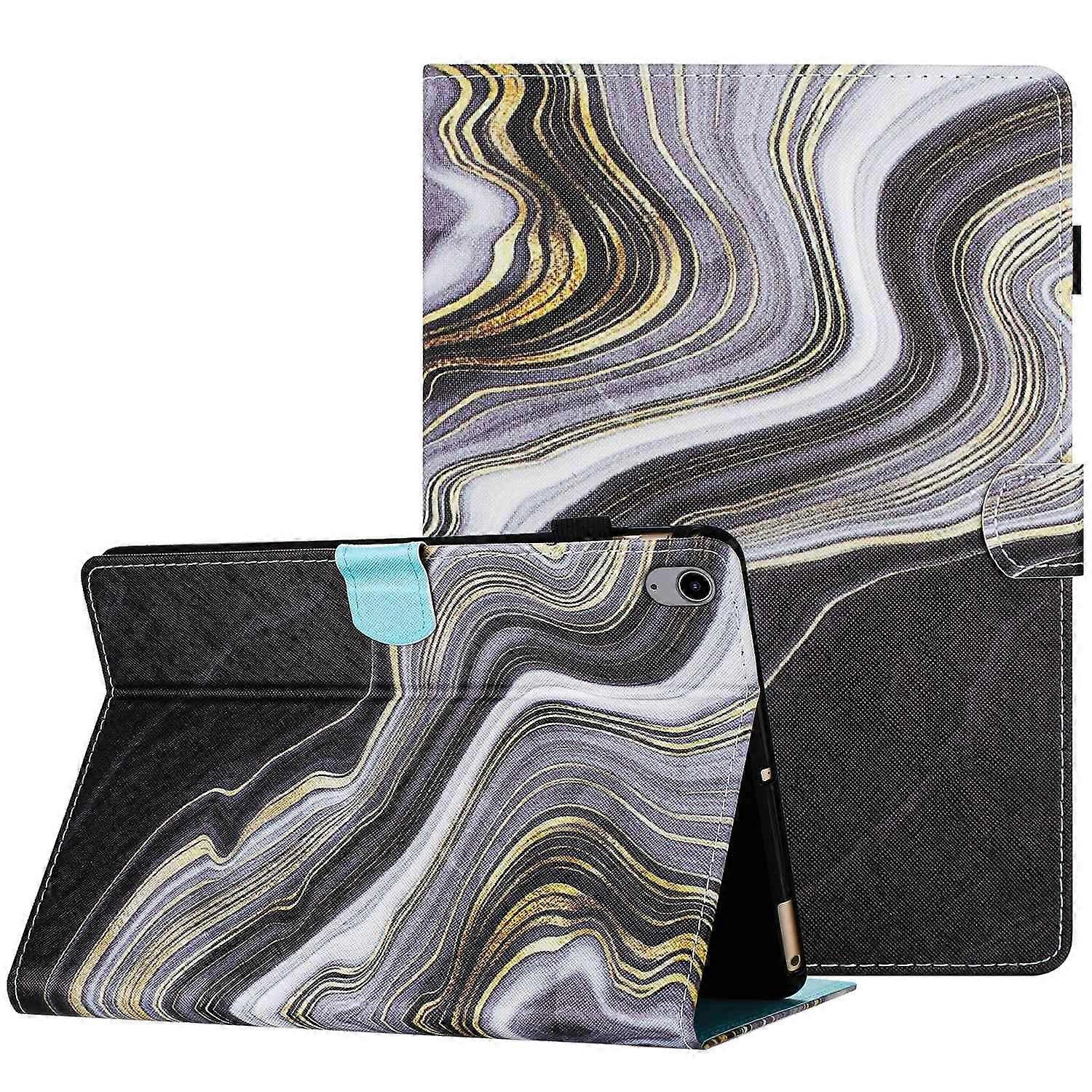 For iPad mini (2024)/mini (2021) Pattern Cover PU Leather Stand Folio Tablet Case