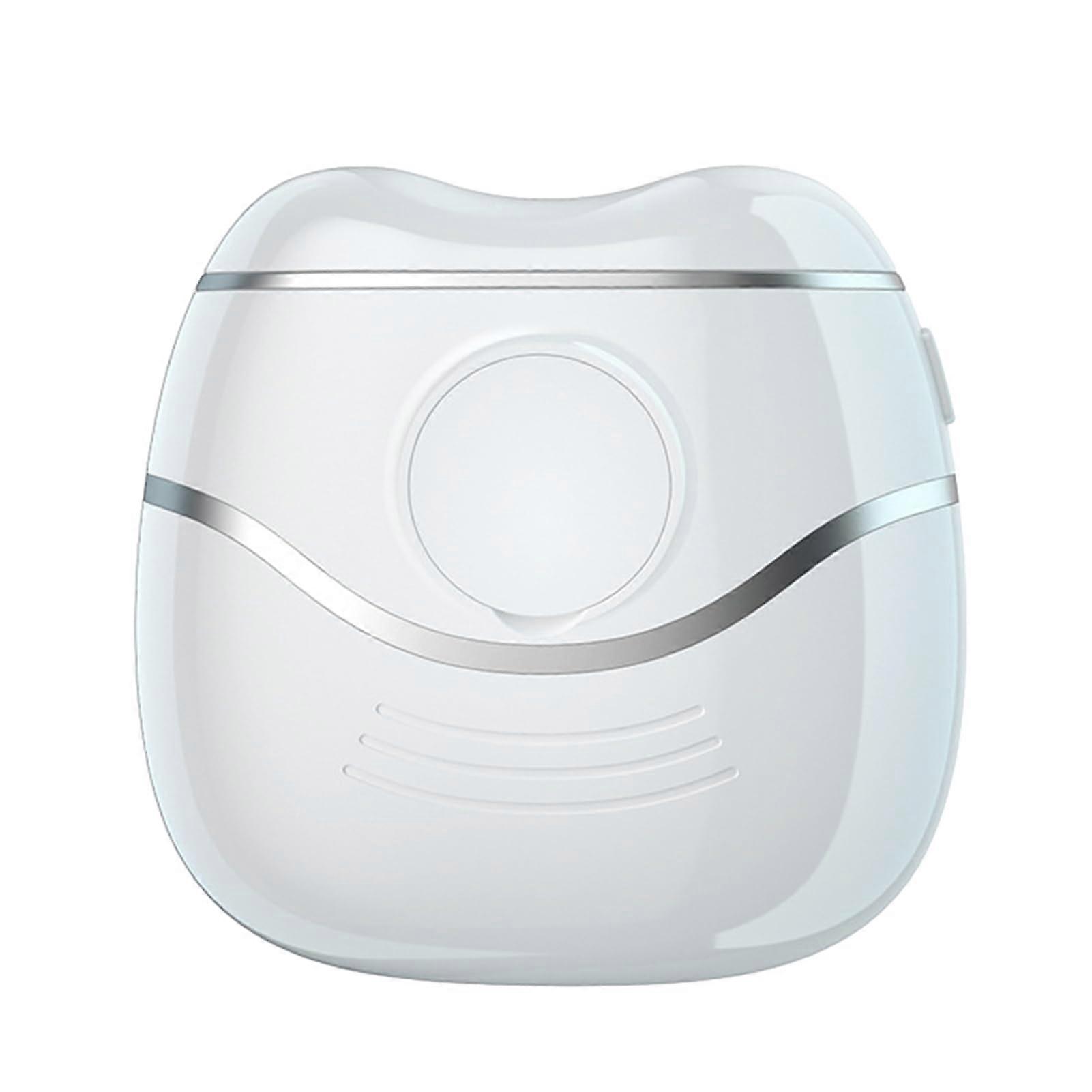 Rechargeable Electric Nail Clipper with OneButton Trimming, Quiet Ergonomic Curved Design