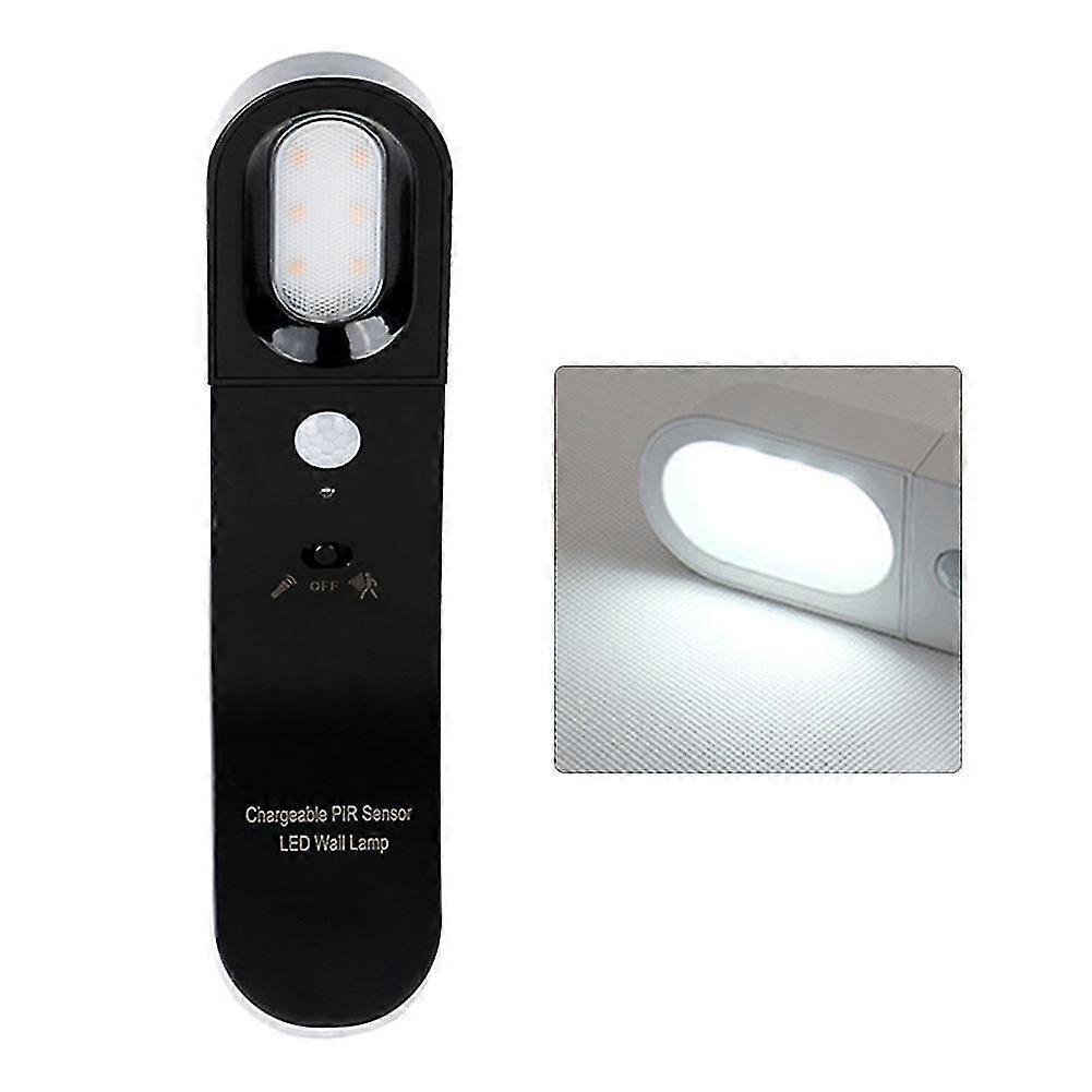 USB Rechargeable Motion Sensor LED Night Cabinet Closet Wardrobe Wall Light Lamp