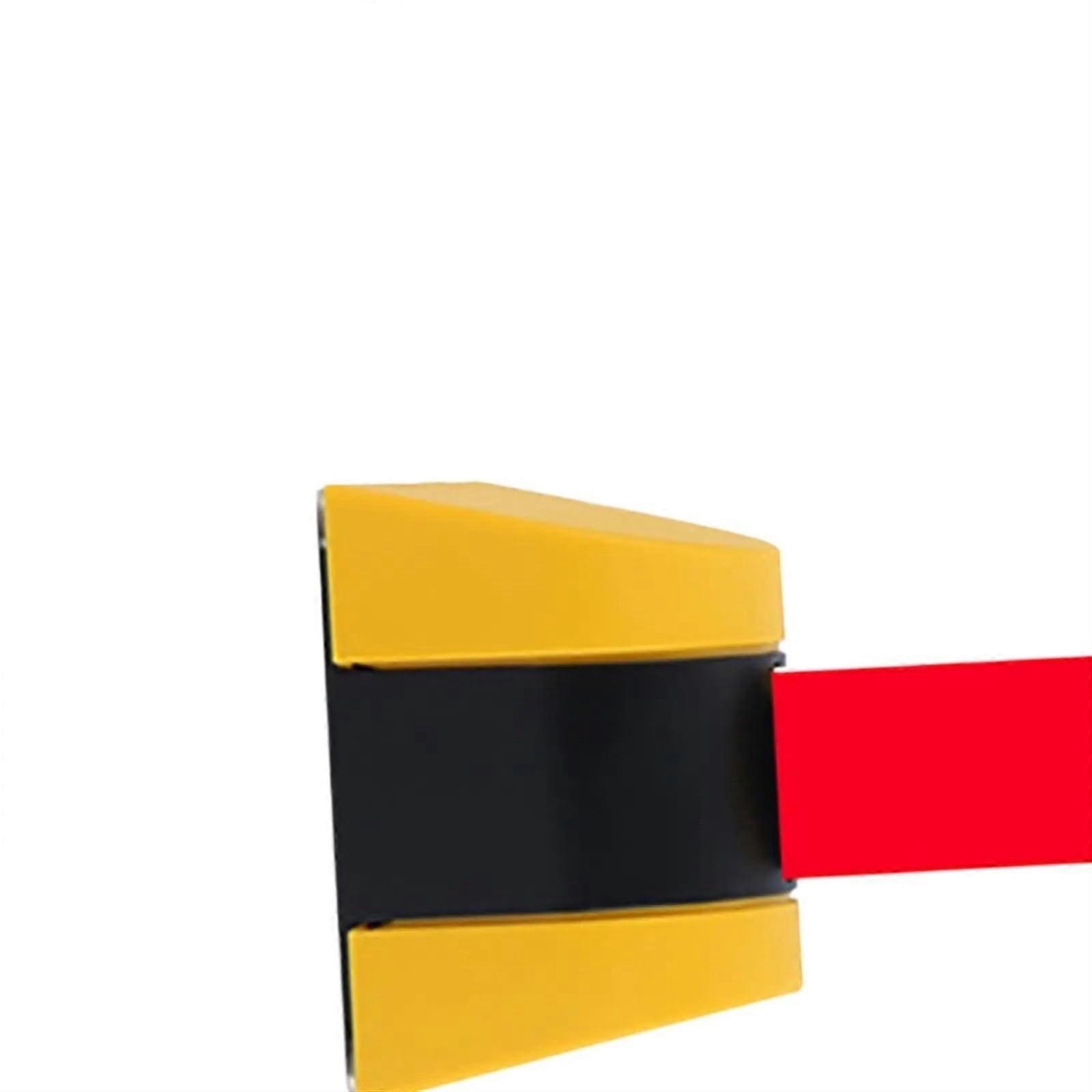 Retractable Belt Barrier Wall Mount for Crowd Control Corridor Elevator 4.8m Adjustable Length