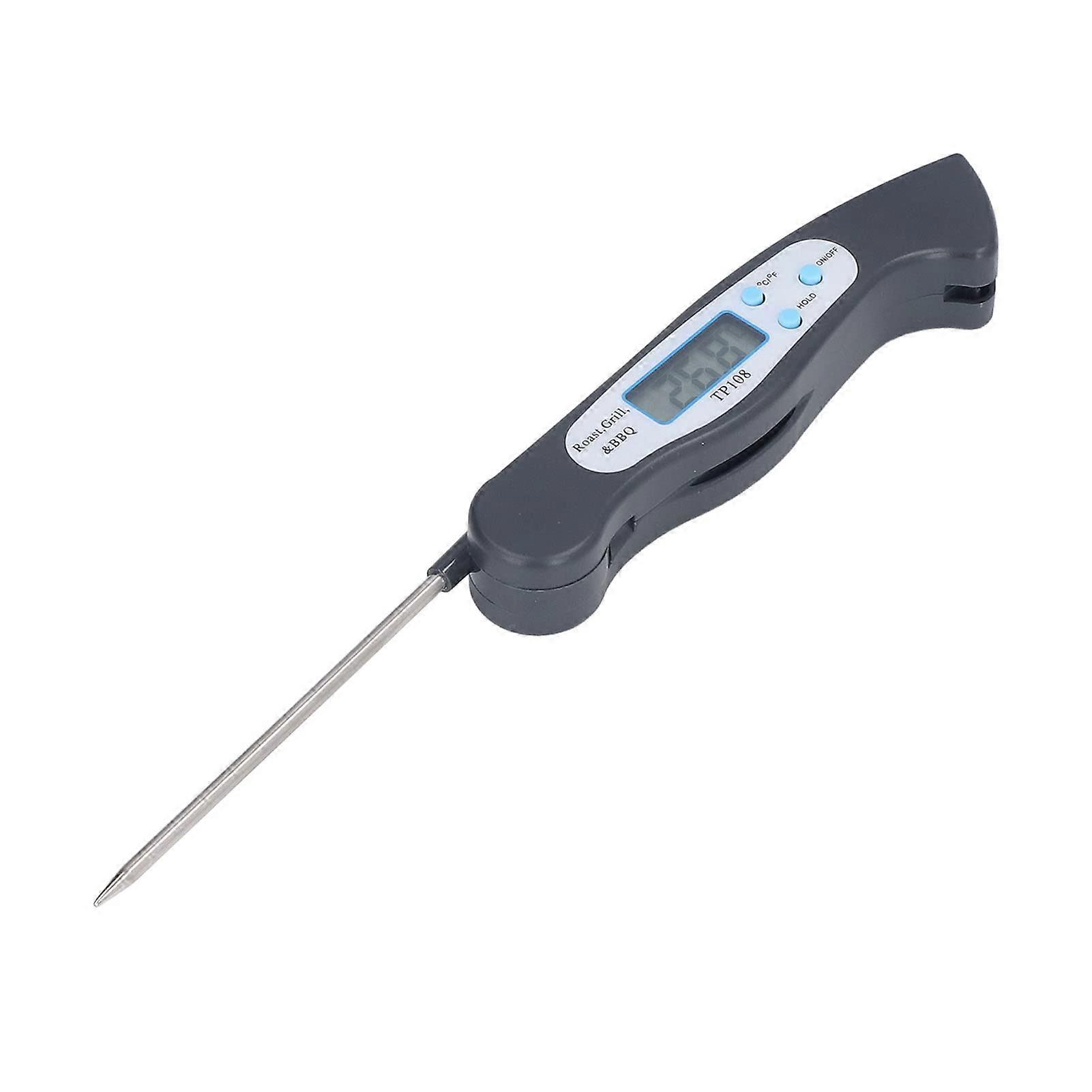 Digital Meat Thermometer with Folding Probe, Instant Read for BBQ, Grilling, Beef, Pork, Fish