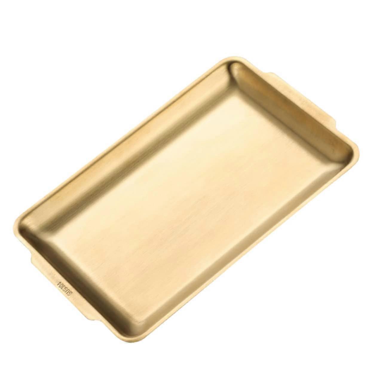 Stainless Steel Grill Pan and BBQ Serving Tray Rustproof MultiPurpose for Outdoor Cooking