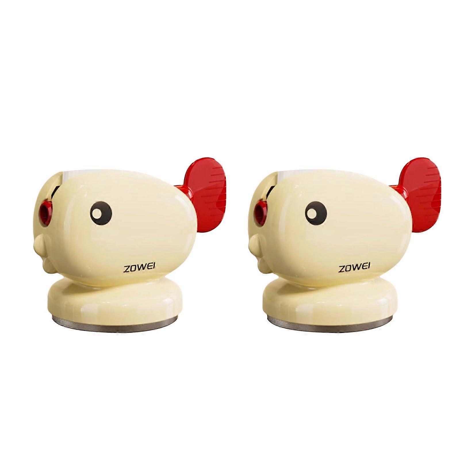 Whale Shaped Toothpaste Squeezer with Strong Suction Cup, Red ABS Tube Roller to Reduce Waste