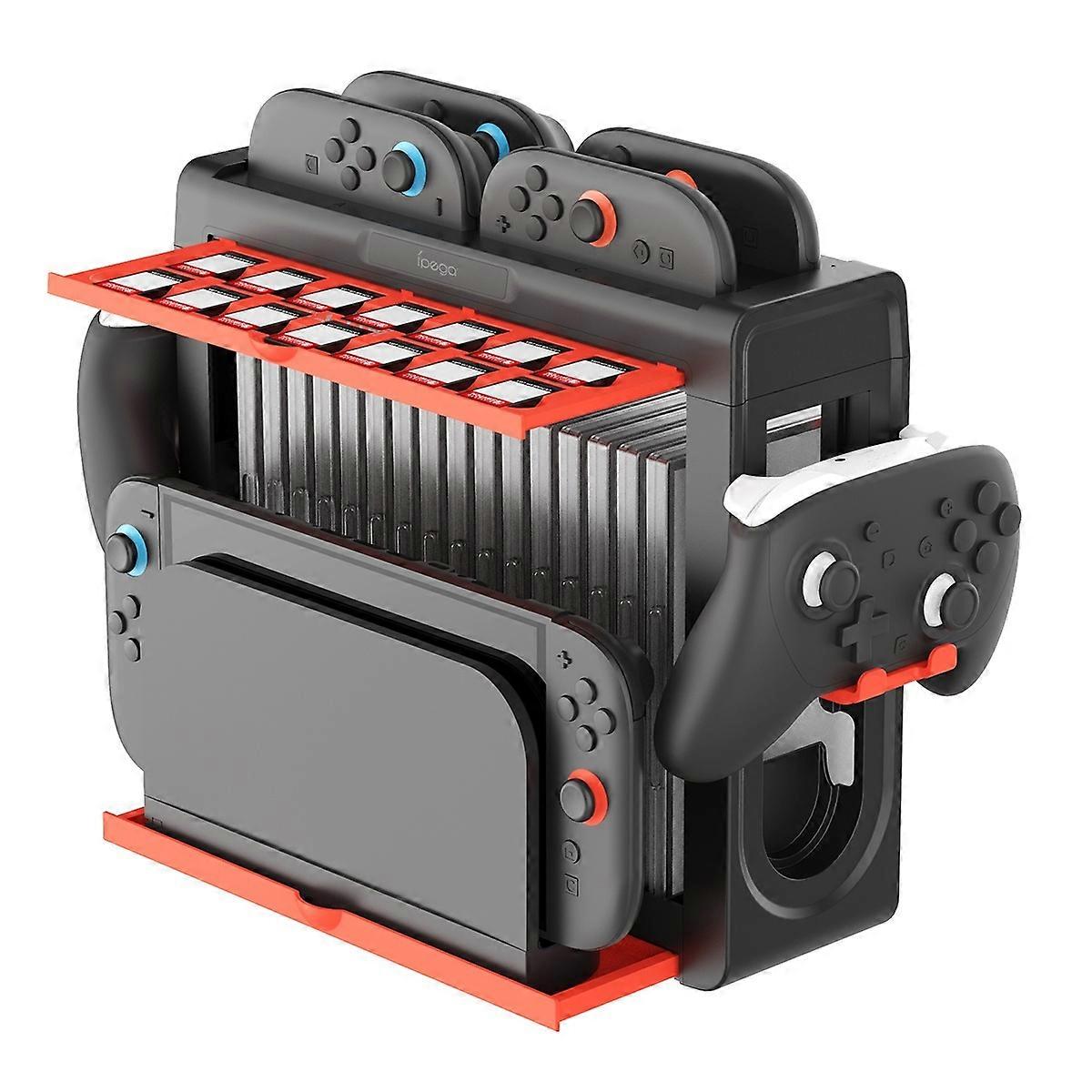 IPEGA PG-SW2027W Multi-Function Storage Stand for Nintendo Switch 2 Pro Controller Joypad Organizer/