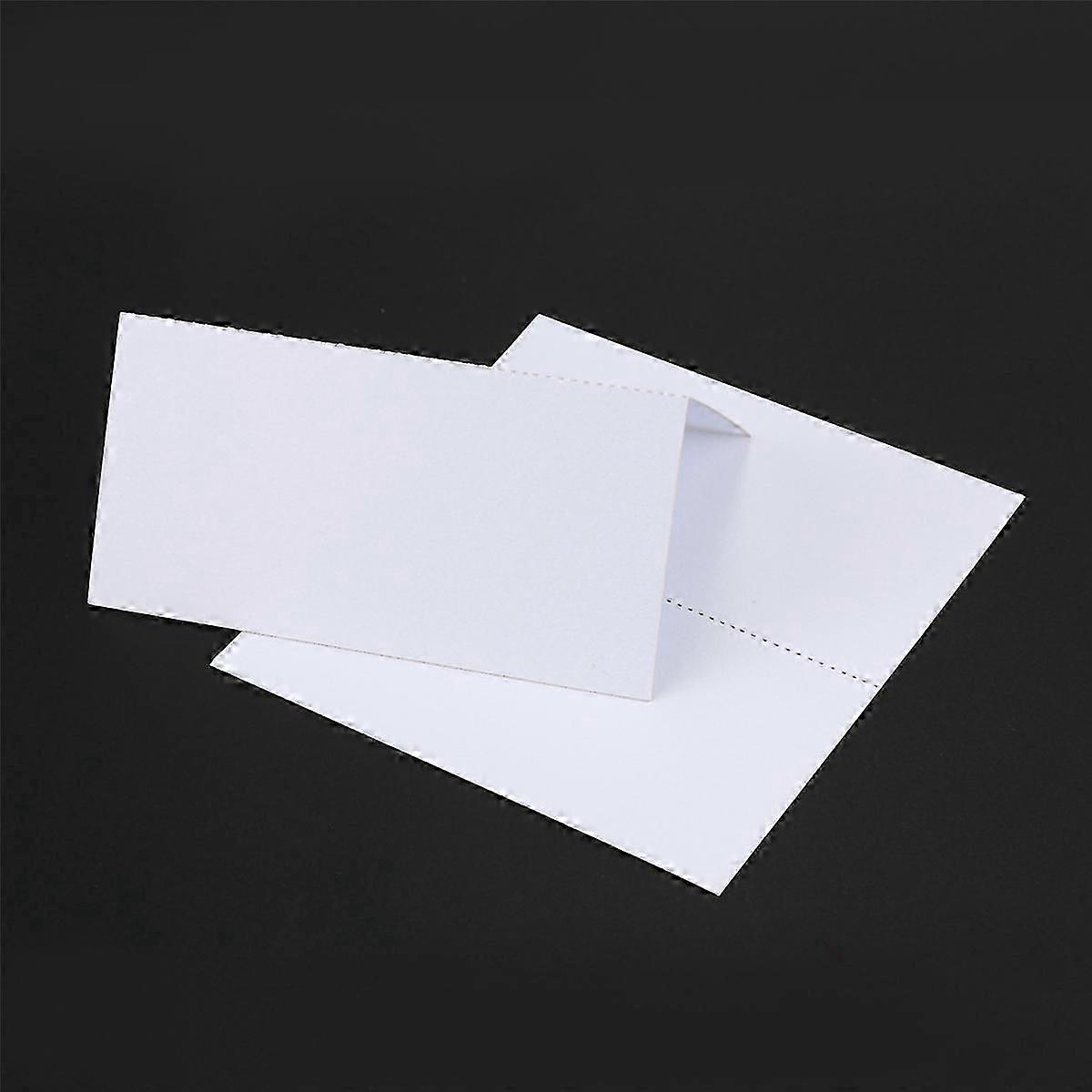300 Blank Table Name Place Cards, Many Colours - White, Party, Wedding