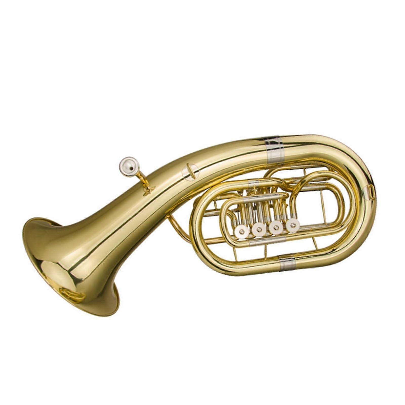 Euphonium Piston Valve with Smooth Action and Precise Pitch Control for Student Practice
