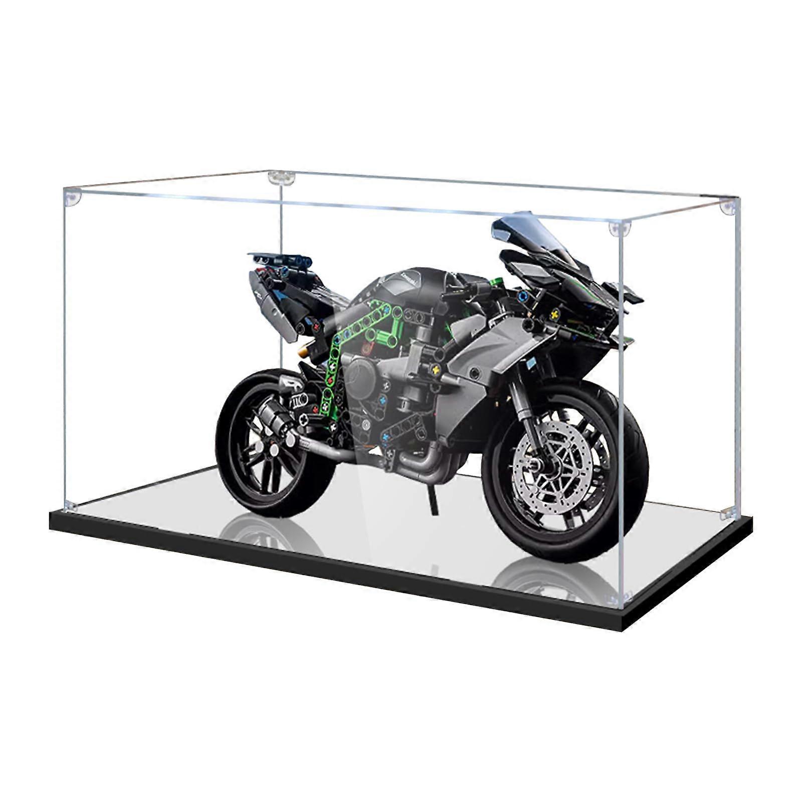 Display Case Dustproof Clear Acrylic Showcase for  42170 Technic Model with Solid Base