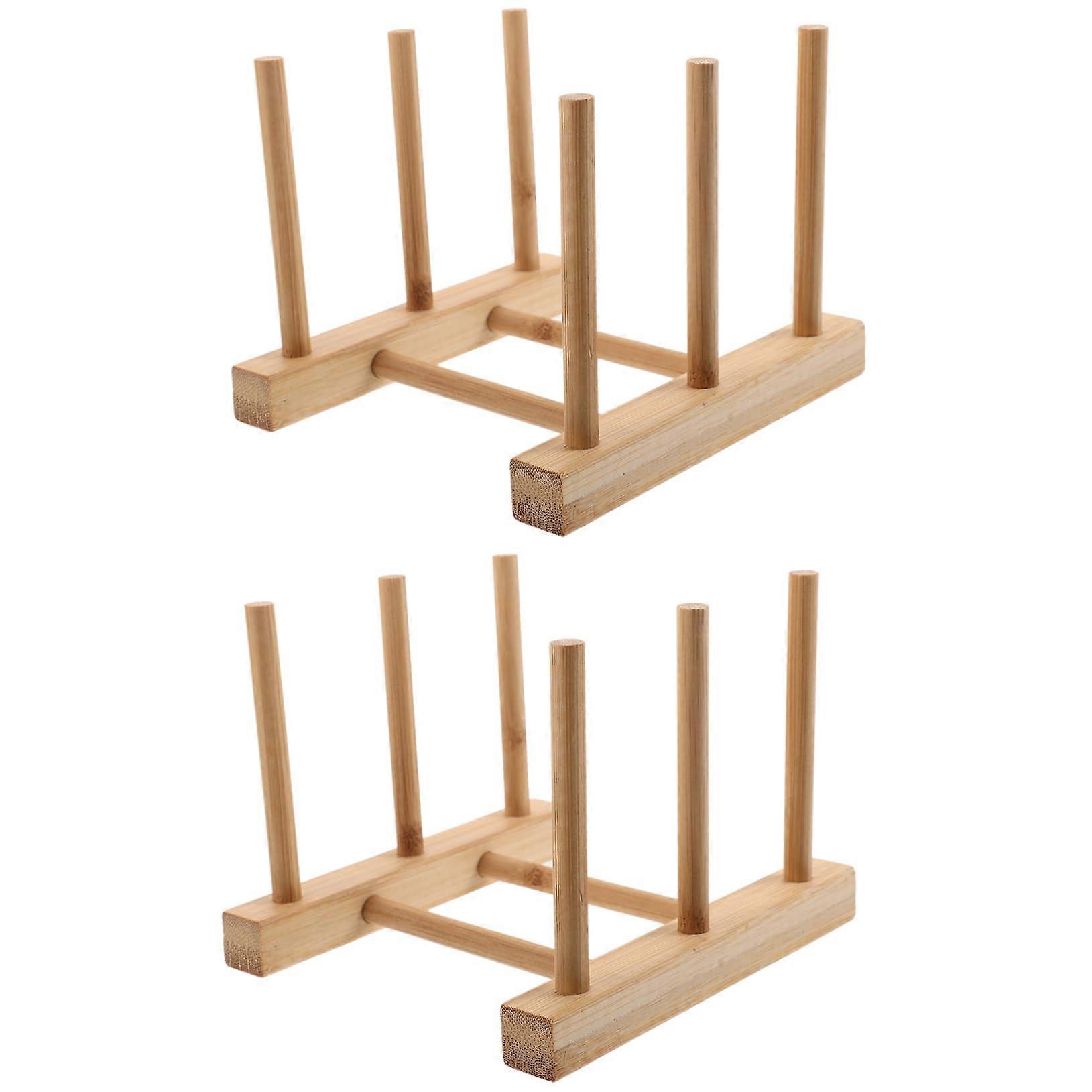 2Pcs Cup Drying Rack Organizer for Mugs Glasses Space Saving Countertop Kitchen Stand