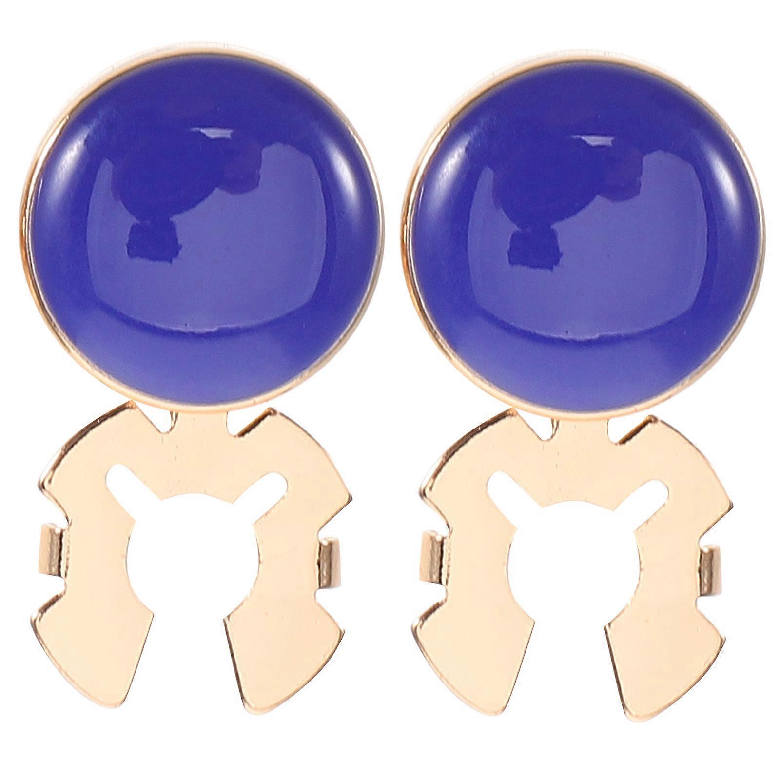 Dark Suit Cufflinks for Tuxedo Shirt 2Pcs Set