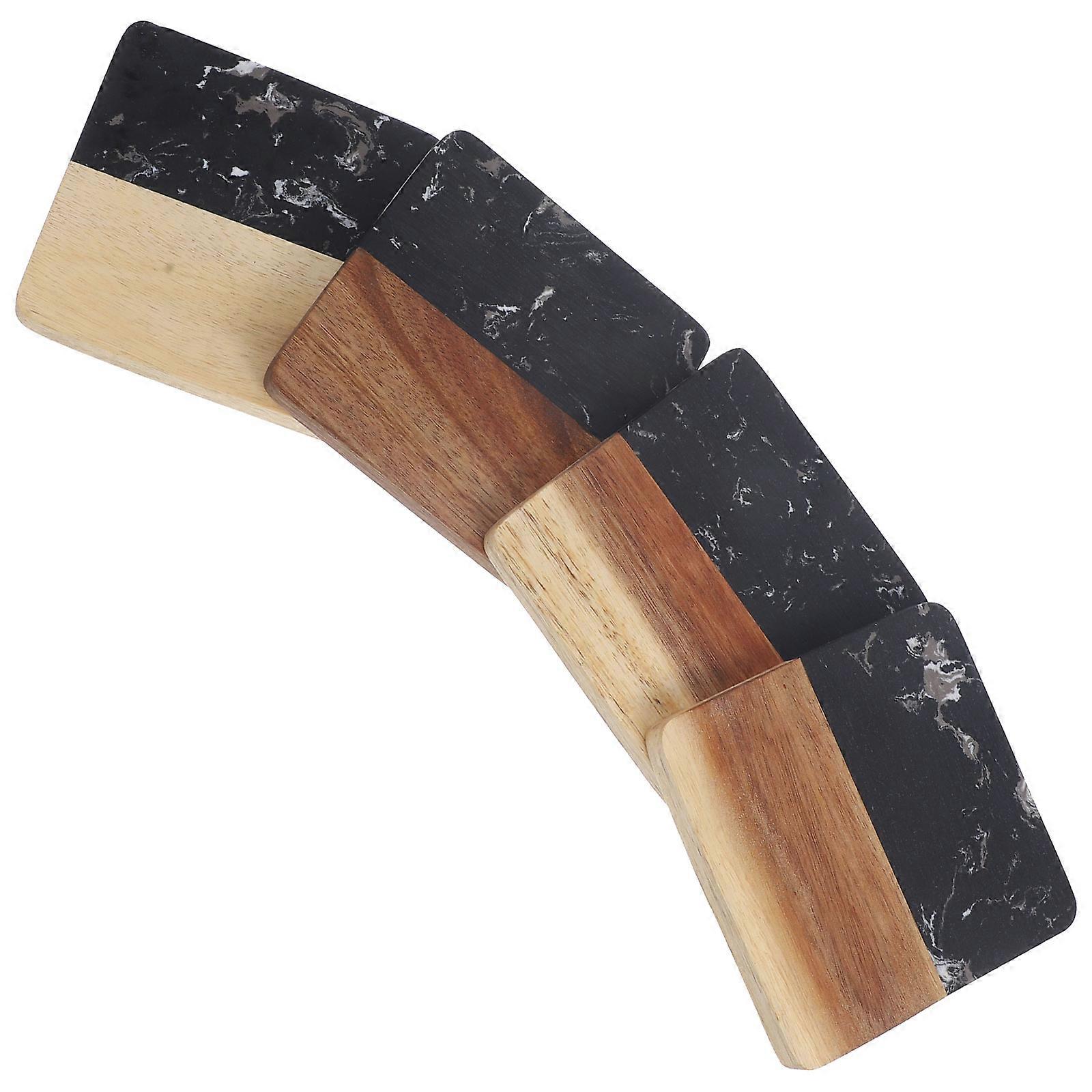 Insulated Protective Coasters For Home Use Square Stylish 4Pcs