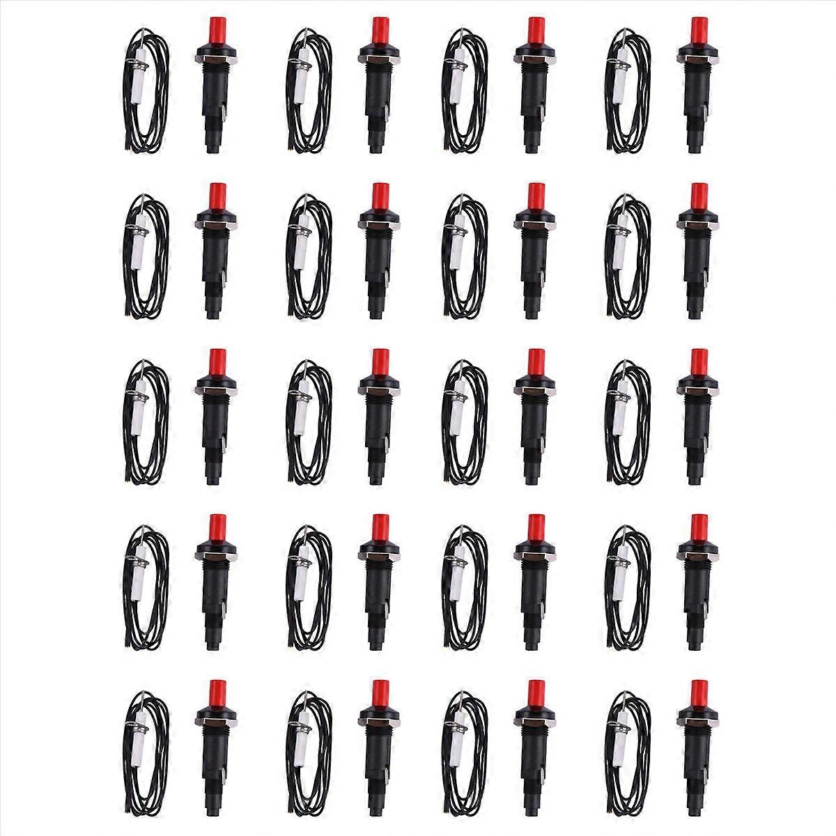 Piezo Ignition Set With Cable 1000Mm Long Push Button 