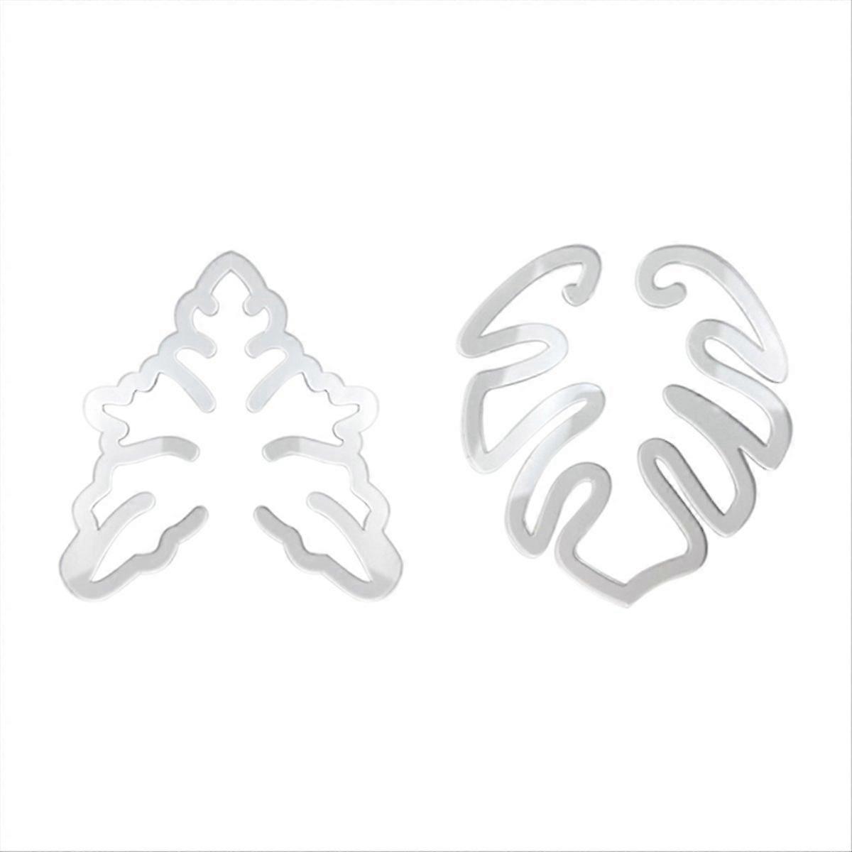 2Pcs Plant Stem Plastic Support,Flower Stem Holder,Reusable Plant Retaining Support,A+B