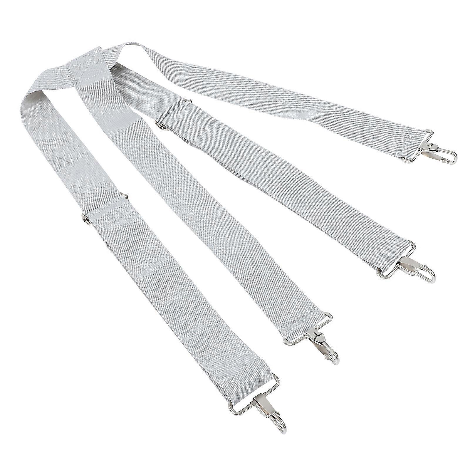 Bass Drum Strap Adjustable Grey Shoulder Strap 1Pcs for Percussion Use