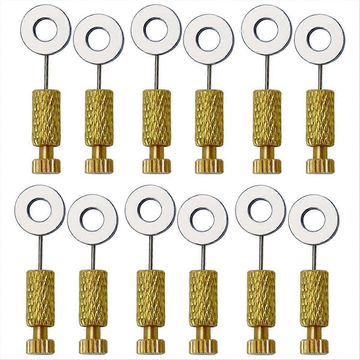 12Pcs Leather Suture Positioning Needle