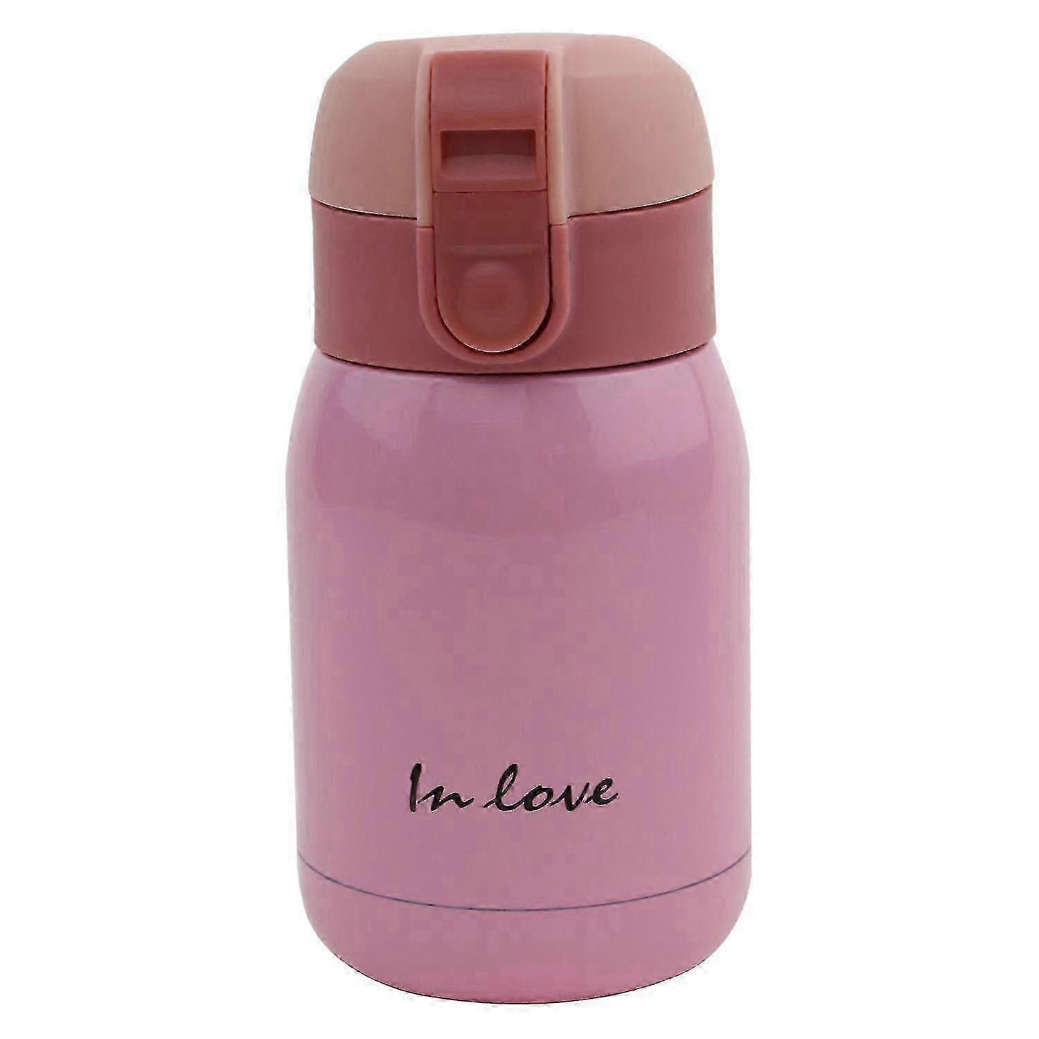 Mini Rvs Big Belly (roze)200ml