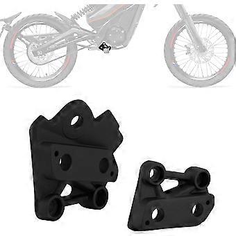 Kit di supporto per pedane per bici da cross elettriche, staffe per pedane e pedali, supporto per Talaria XXX X3 PRO EBike, nero