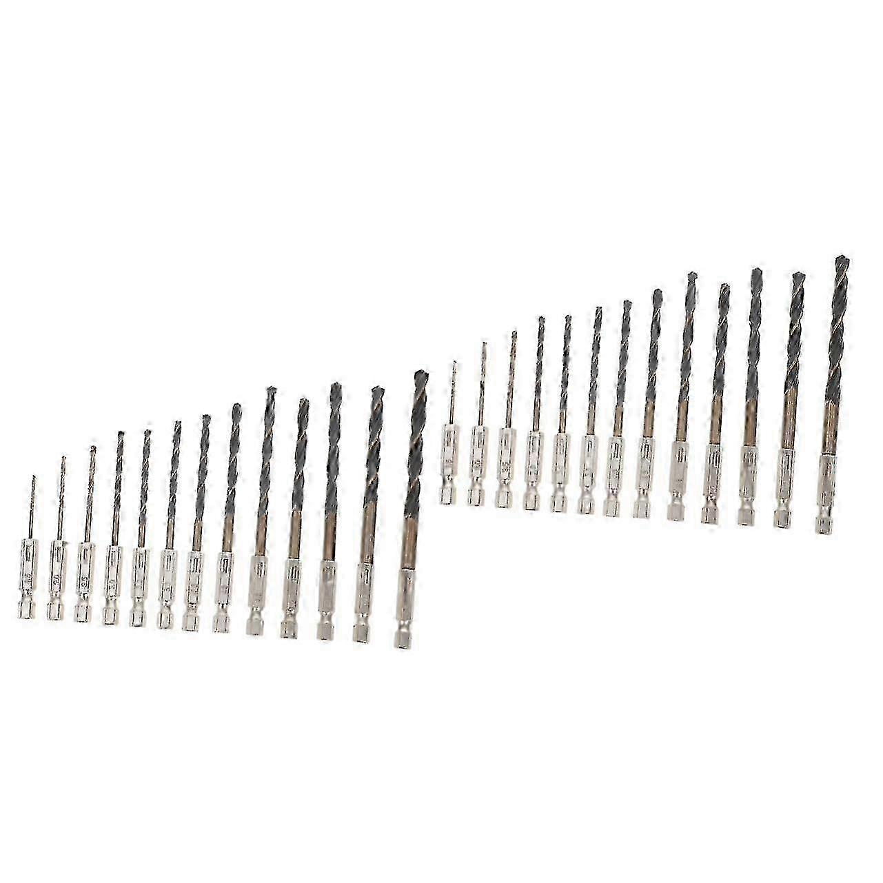 JiaWei 2sets 4341 Drill Bit Drill Bit Kit Drill Bits compatible with Tool Woodworking Screwdriver OEw