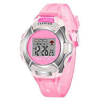 Kids Sports Watch Waterproof Electronic Watch for Kids Pink