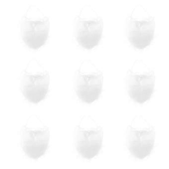 Santa Mustaches Lifelike Santa Claus Mustaches for Party Supplies 6Pcs