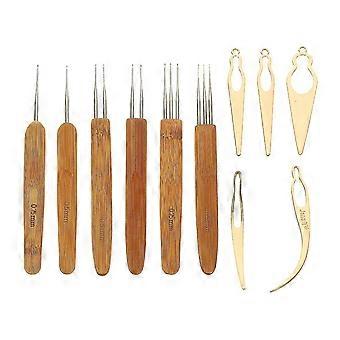 Haar Vlechten Tool Dreadlock onderhoud gereedschap Dreadlock Groomer Tool haaknaald Dreadlocks-hy
