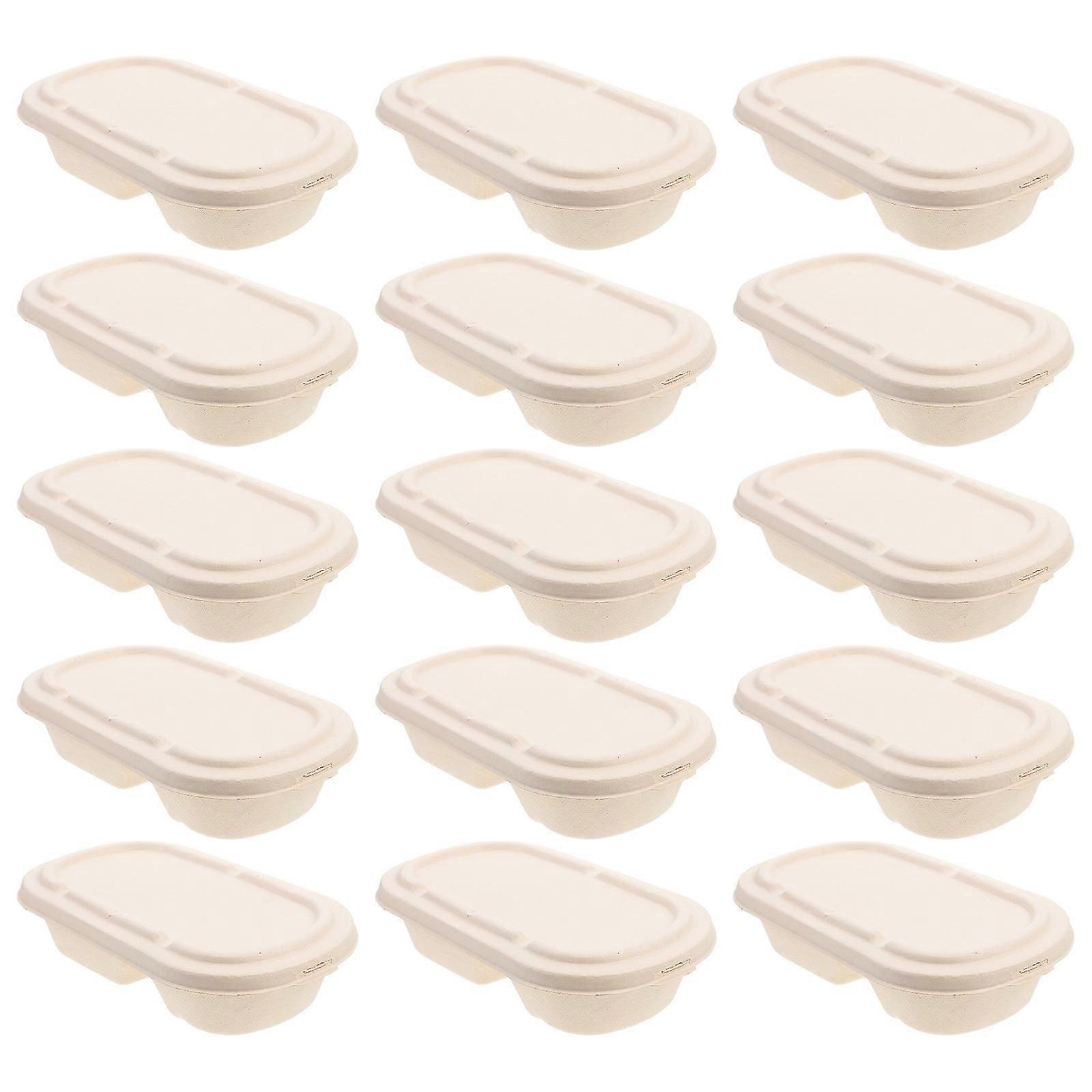 Pulp Meal Prep 25Sets with Lid for Takeout