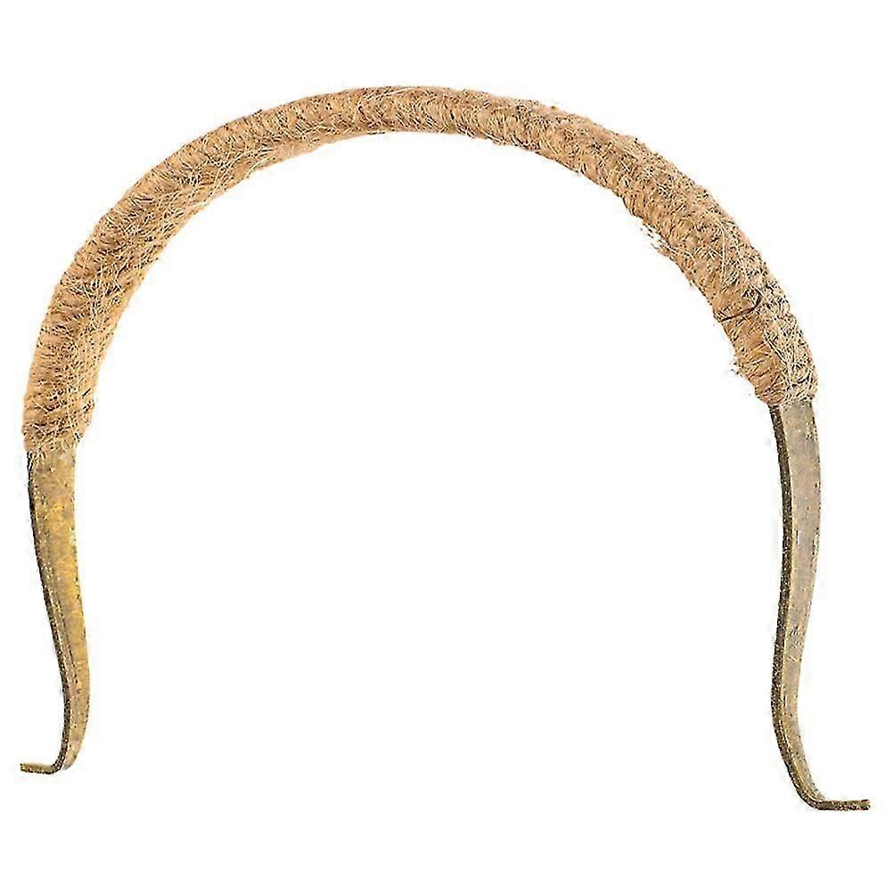 Rustic Tea Pot Handle Smooth Surface Office Use Copper Alloy 1Set