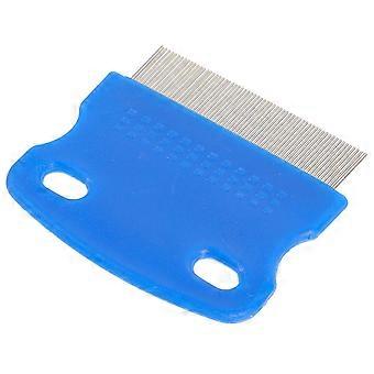 Dog Cat Pet Remover Flea Cleaning Comb Grooming Brush 2Pcs Tool