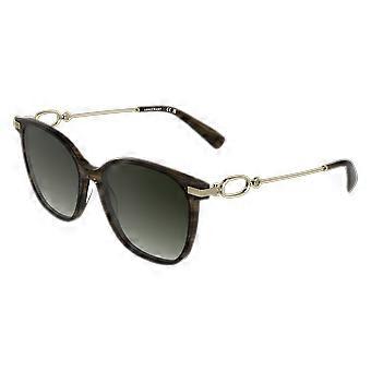Sonnenbrille LONGCHAMP LO805S 211 GESTREIFT BRAUN 55/16/140 DAMEN