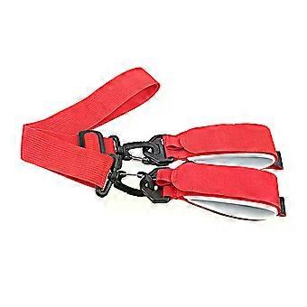 Ski Pole Carrier Strap Fixing Belt Durable Snowboard Shoulder compatible with Skateboarding Winter Outdoor Sports Skis Accessories