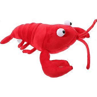 Realistische Plüsch Hummer Puppe Weiches Kuscheltier Kissen Niedliches Hummer Plüschtier für Kinder Ozean Thema Party Dekorationen 30cm