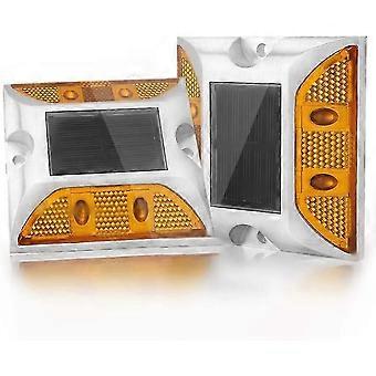 Pavement Marker, Road Reflector Road Reflector Aluminum Reflective Warning Light-hgfw