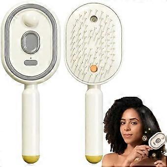 Superior  Electric Spray Air Cushion Massage Comb, Electric AirCushion Comb With Anti-Static Scalp Massage For All Hair Types & On-The-Go Portability 