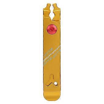 ZTTO Bicycle Master Link Plier Valve Tool Tire Lever Quick Release Bike Repairing ToolGold intelligence