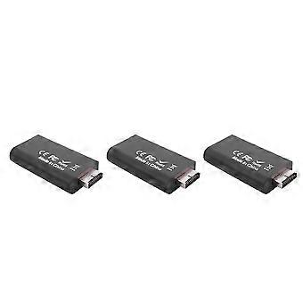 3X HDV-G300 PS2 to HDMI 480I/480P/576I Audio Video Converter Adapter with 3.5mm Audio Output Supports PS2 Display Modes