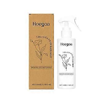 3 in 1 Haarspülungsspray ohne Ausspülen. Pflanzliche Inhaltsstoffe pflegen und nähren. Natürliche, flauschige Haarpflege. Trockenes Haarspray 1