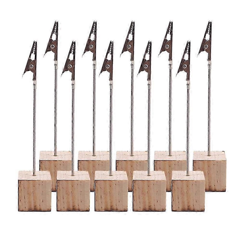 Memo Clips 10Pcs with Alligator Clip Base for Number Card Display