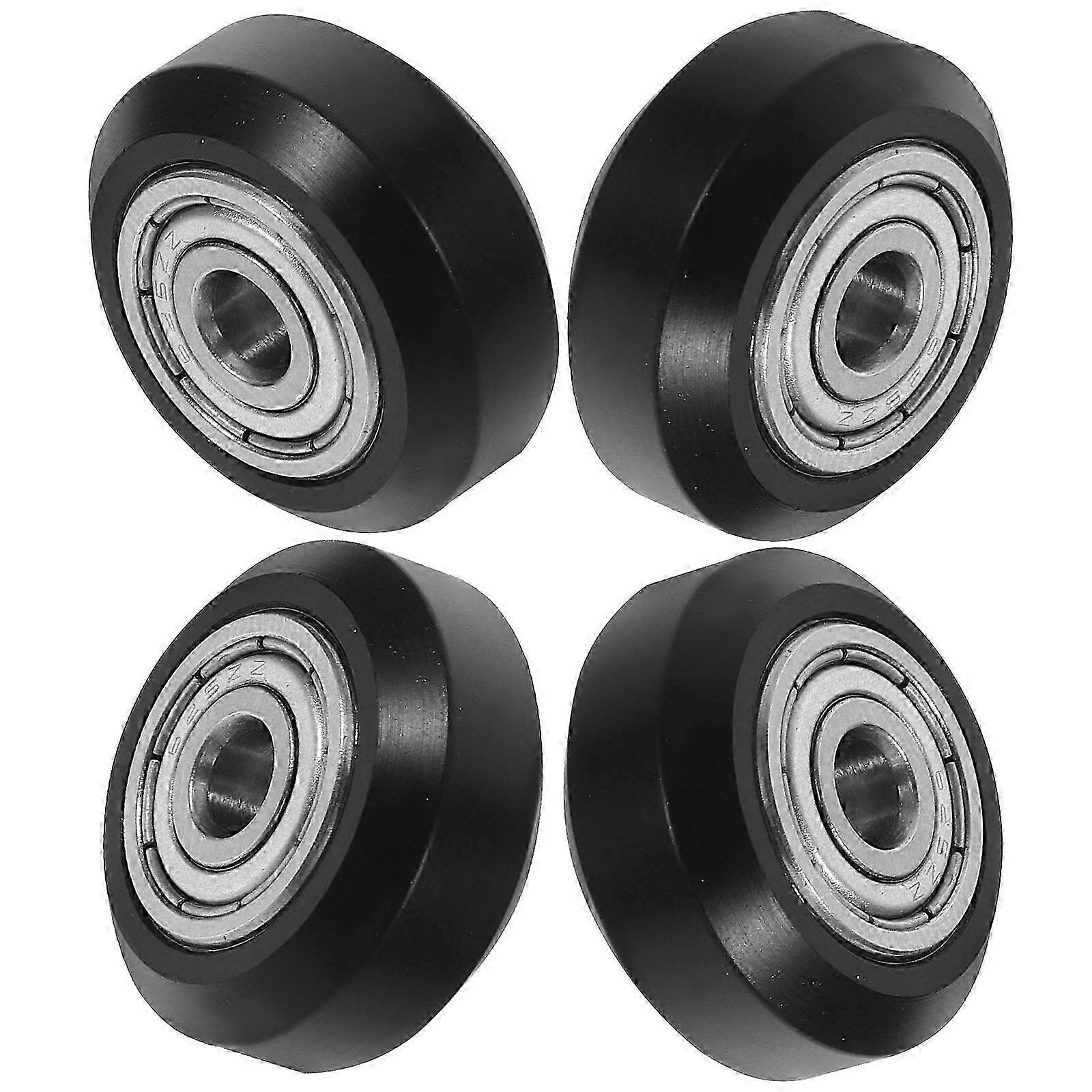 4pcs Printer Wheels Printer POM Pulley Wheels Printer Linear Bearing Wheels 3D Printer Accessories