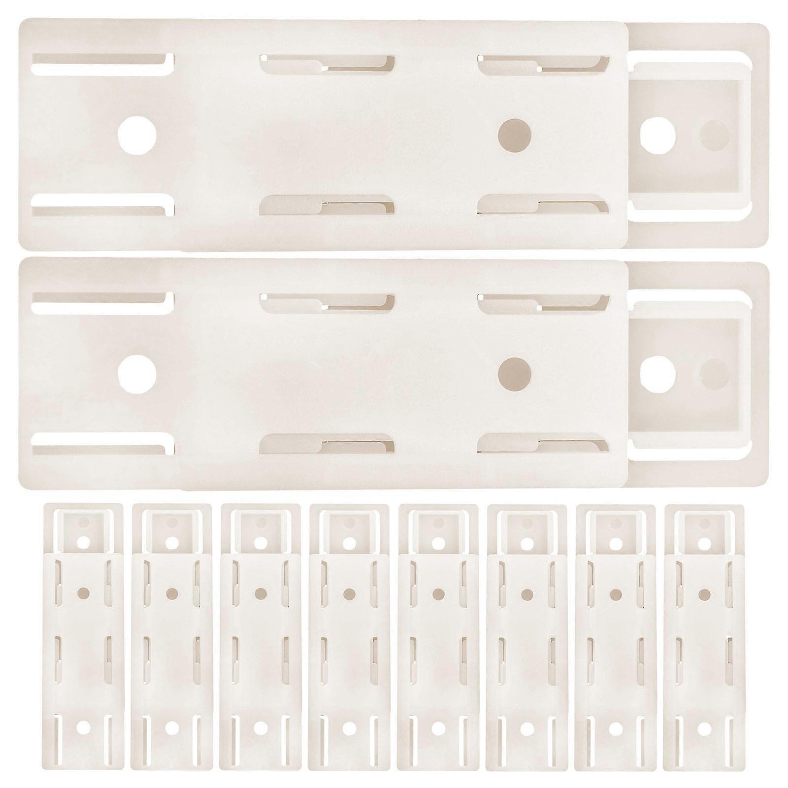 Socket Fixer Row Socket Retainer Holder for Home Use 10Pcs White Pack