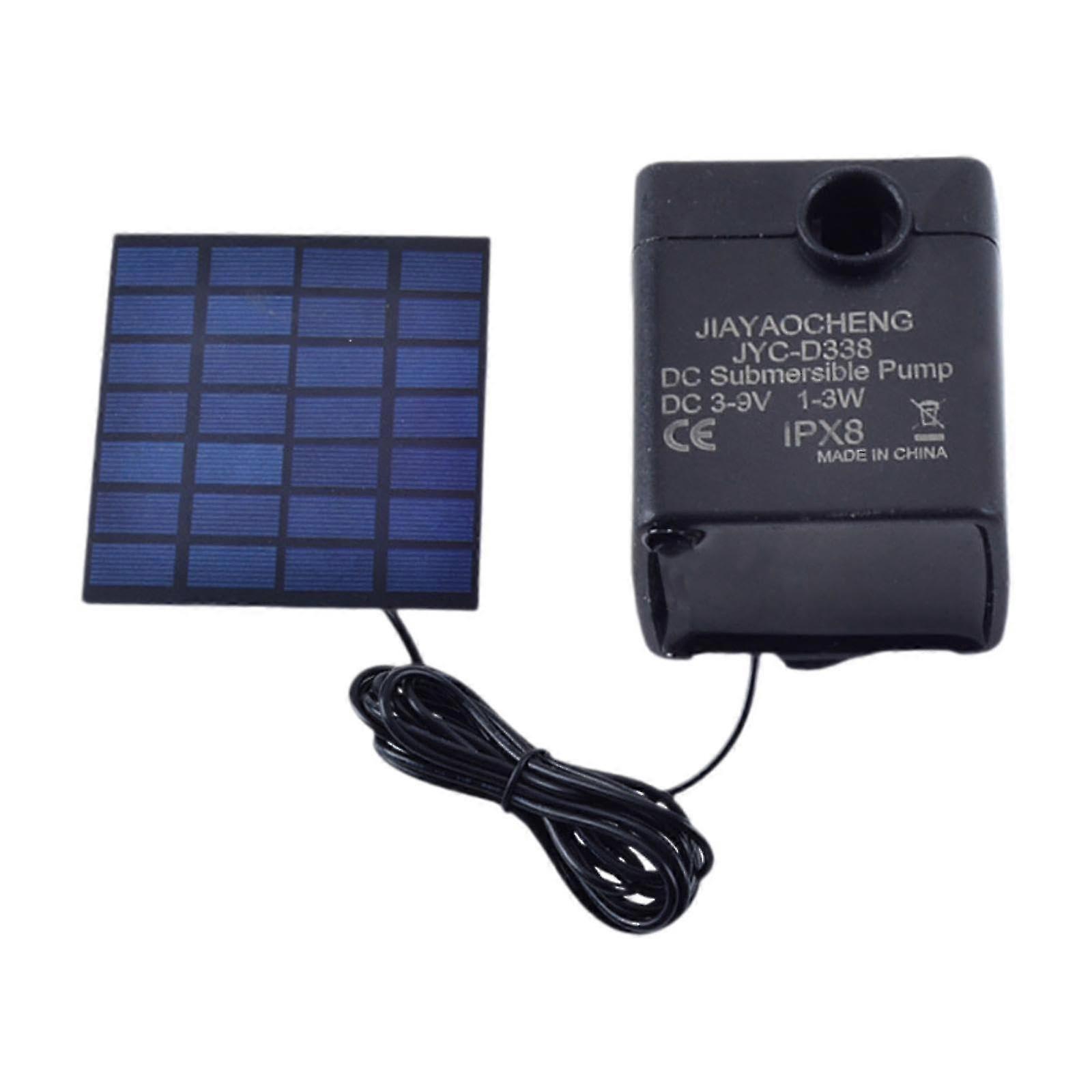 Outdoor Solar Fountain Pump Compact